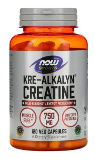 NOW Kre-Alkalyn Creatine 750 mg