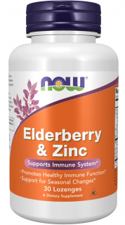 NOW Elder-Zinc 30&nbsp;loz