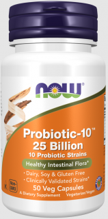 NOW Probiotic-10 25 Billion