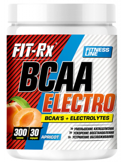 Уценка FIT- Rx BCAA Electro 300 г абрикос до 07.24 (превью)