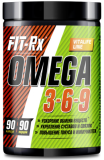 FIT- Rx Omega 3-6-9 90 капс до 09.24