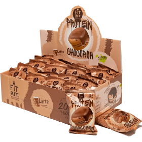 Уценка FITKIT Protein Chocoron (20шт в уп) 30 г Латте до 02.март.24