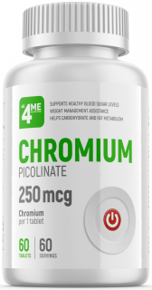 all4ME Chromium Picolinate 250 мкг 60 таб до 08.24
