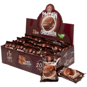 Уценка FITKIT Protein Chocoron (20шт в уп) 30 г Двойной шоколад до 12.мар.24
