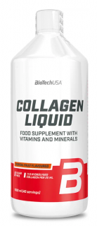 Уценка BioTech USA Collagen liquid 1000 мл Тропические фрукты до 25.10.24