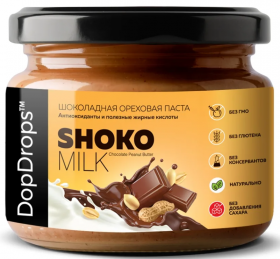 DopDrops Паста ореховая натуральная 250&nbsp;г (превью)
