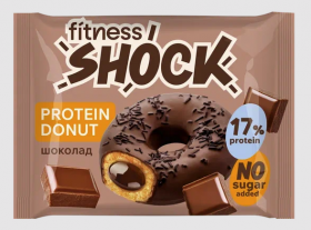 FitnesSHOCK Донат глазированный (9шт в уп) 70&nbsp;г (превью)