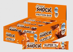 FitnesSHOCK Батончик глазированный (12шт в уп) 40&nbsp;г (превью)