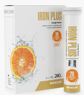 Maxler Iron Plus 3 tubes box (20 eff. tabl.) (превью)