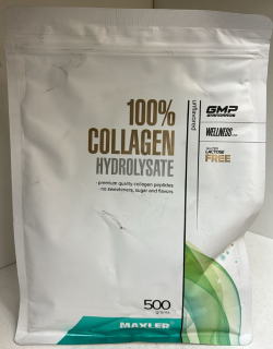 Maxler 100% Сollagen Hydrolysate (bag) 500 г Unflavored дырочка заклеена ЧЗ