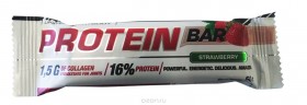 Ironman Батончик "Protein Bar" (24 шт в уп) 50 г Клубника / белая глазурь до 27.12.24