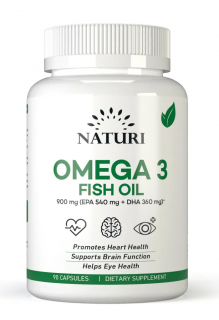 NATURI Omega-3 1000 90 softgels до 04,09,24