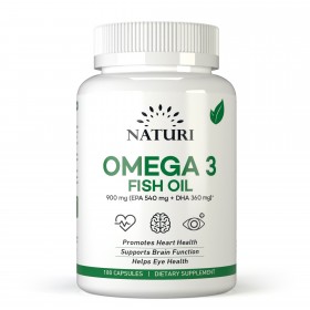 NATURI Omega-3 1000 180 softgels до 04,09,24