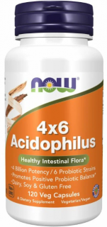 NOW 4X6 Acidophilus Billion 120 vcaps не указан срок годности (превью)