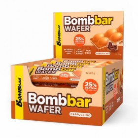 Bombbar Батончик вафельный с молочно-ореховой пастой (20шт в уп) 32&nbsp;г (превью)