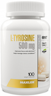 Maxler L-Tyrosine 500 mg 100 vegan caps до 11.24