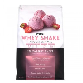 Syntrax Whey Shake 2270 г Strawberry Shake без НДС