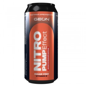 GEON Nitro Effect Безалкогольный тонизирующий газированный напиток (20шт в уп) Штучно 500 мл Экзотический взрыв без НДС