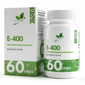 NaturalSupp Vitamin E 400 МЕ 60 капс без НДС