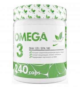 NaturalSupp Omega 3 DHA120/EPA180 240 капс без НДС