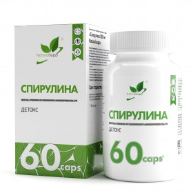 NaturalSupp Spirulina 60 капс без НДС