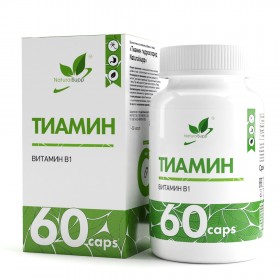 NaturalSupp Vitamin B1 (Тиамин гидрохлорид - 5мг) 60 капс без НДС (превью)