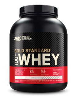 Optimum Nutrition 100 % Whey protein Gold standard 2270 г Vanilla Ice Cream без НДС