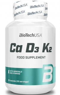 BioTech USA Ca D3 K2 90 капс без НДС
