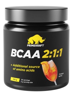 Prime Kraft BCAA 2:1:1 (спец. пищевой продукт СГР) 150 г Orange spritz без НДС