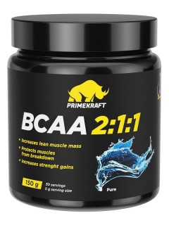 Prime Kraft BCAA 2:1:1 (спец. пищевой продукт СГР) 150 г pure без НДС