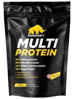 Prime Kraft MULTI PROTEIN 900 г Молочный шоколад без НДС