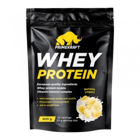 Prime Kraft Whey protein (спец. пищевой продукт СГР) 900 г Банановый йогурт без НДС