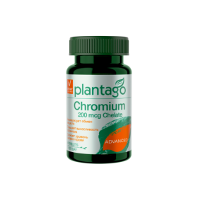 PLANTAGO Chromium Chelate 60 капс без НДС
