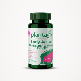 PLANTAGO Lady Active Multivitamin & Mineral Complex 30 таб без НДС
