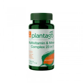PLANTAGO Multivitamin & Mineral Complex от А до Zn 23 in 1 60 таб без НДС