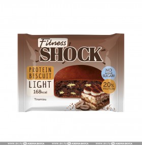 FitnesSHOCK Бисквит неглазированный (10шт в уп) 40&nbsp;г (превью)