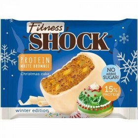 FitnesSHOCK Бисквит глазированный Брауни (10шт в уп) 50&nbsp;г