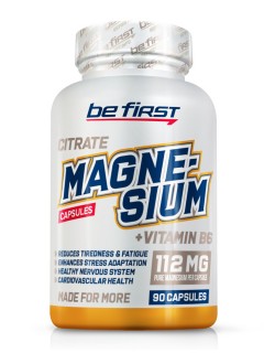 Be First Magnesium CITRATE + В6 (магния цитрат) (превью)