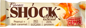 FitnesSHOCK Батончик глазированный (12шт в уп) Упаковка 50&nbsp;г (превью)
