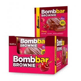 Bombbar Печенье глазированное Брауни (10шт в уп) Упаковка 50&nbsp;г (превью)