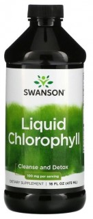 Swanson Liquid Chlorophyll 100 mg 16 fl oz Liq срок 09.25