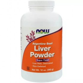 Now Liver Powder, 12 oz вакуумная банка ЧЗ