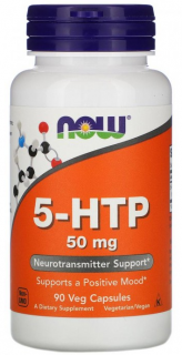 Now 5-HTP 50 mg, 90 vcaps мятая банка ЧЗ
