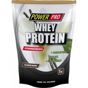 PowerPro Whey Protein 1000 г Ваниль без НДС (превью)