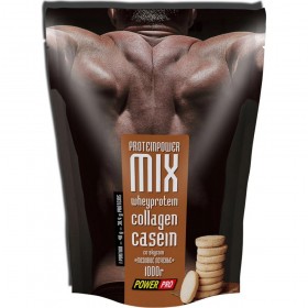 PowerPro Whey Protein Mix complex 1000 г медовое печенье (превью)