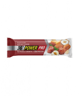 PowerPro Батончик глазированный с орехами 36% протеина (20 шт в уп) 60 г Орех до 16.02.25 без НДС (превью)