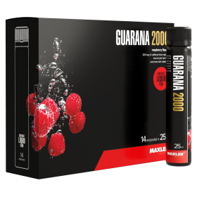 Maxler Guarana 2000 (14шт в уп) 25 Мл Raspberry с НДС (превью)
