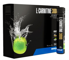 Maxler L-Carnitine 14x25 ml (3000 mg) Green Apple с НДС