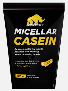 Prime Kraft MICELLAR CASEIN (спец. пищевой продукт СГР) 900 г Ананасовый йогурт без НДС до 31.05.2025