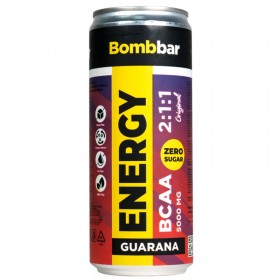 Bombbar Напиток Energy BCAA с гуараной (12шт в уп) Оригинальный 330 мл без НДС до 10.07.2025